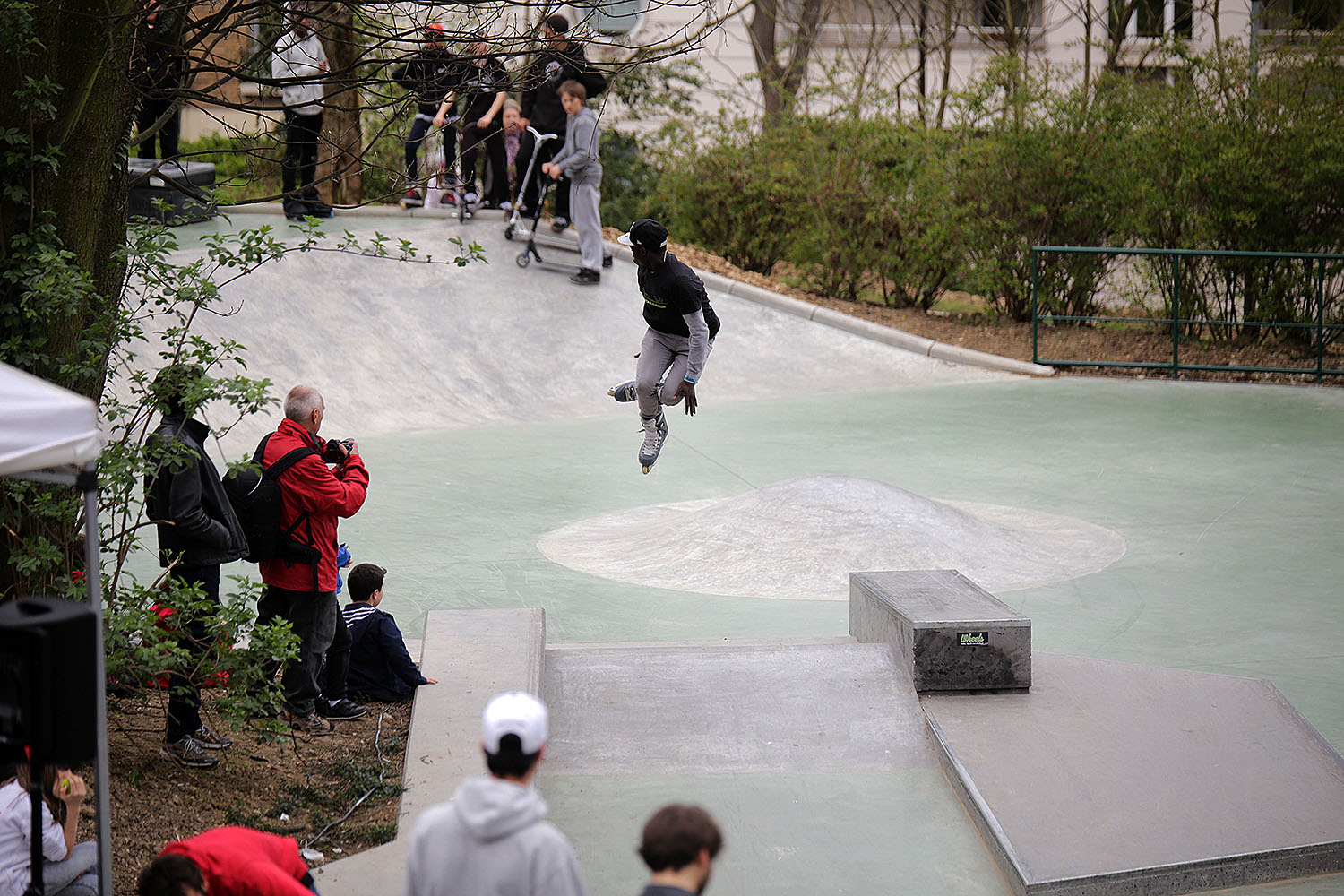 Le Grand Bouddha Skatepark Issy les Moulineaux Skate Spot 4/5