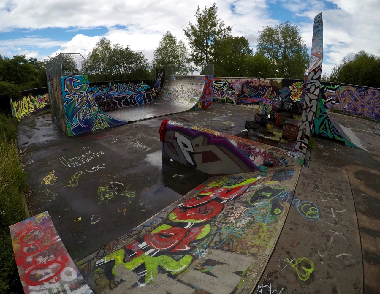 Mullberg Lichterfelde Skatepark Berlin Skate Spot 3/5