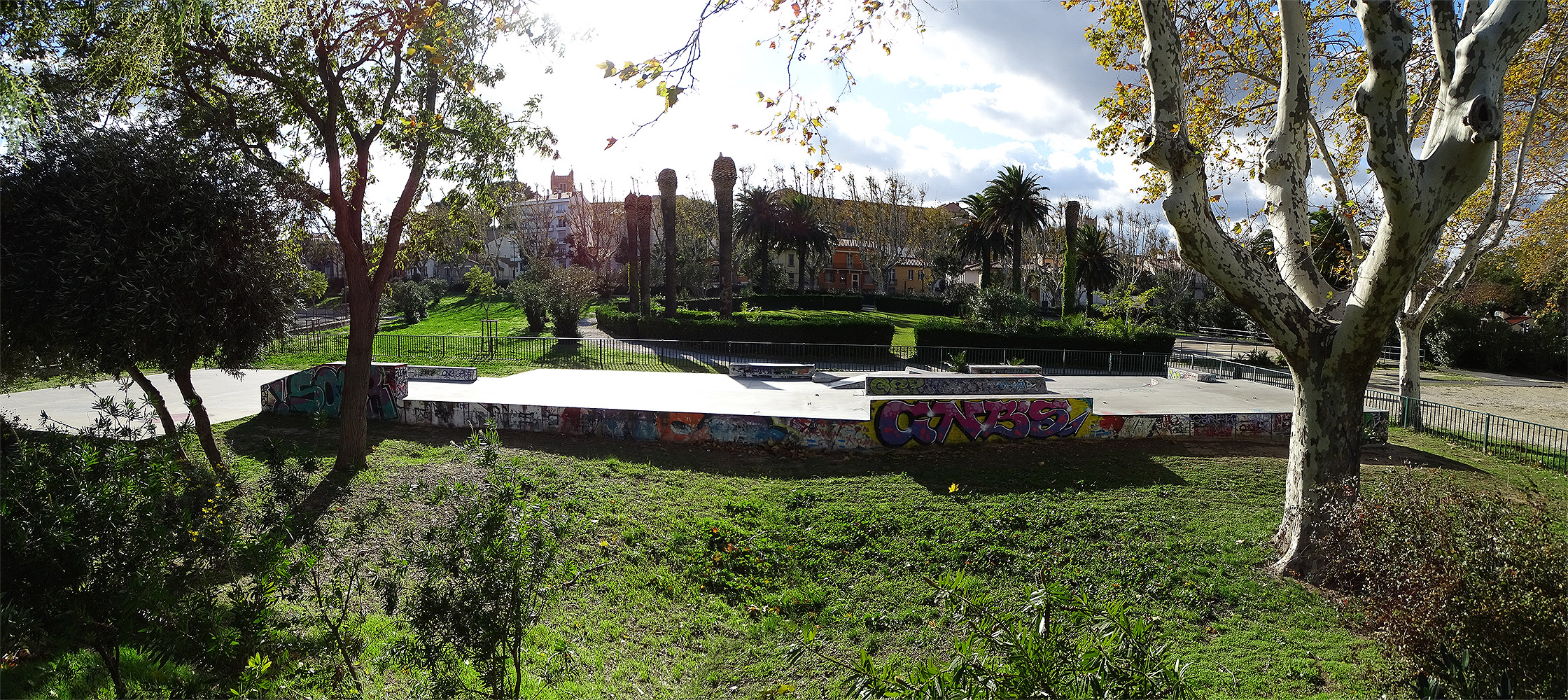 Pista Rutera Spot Street Perpignan Skate Spot 3/5