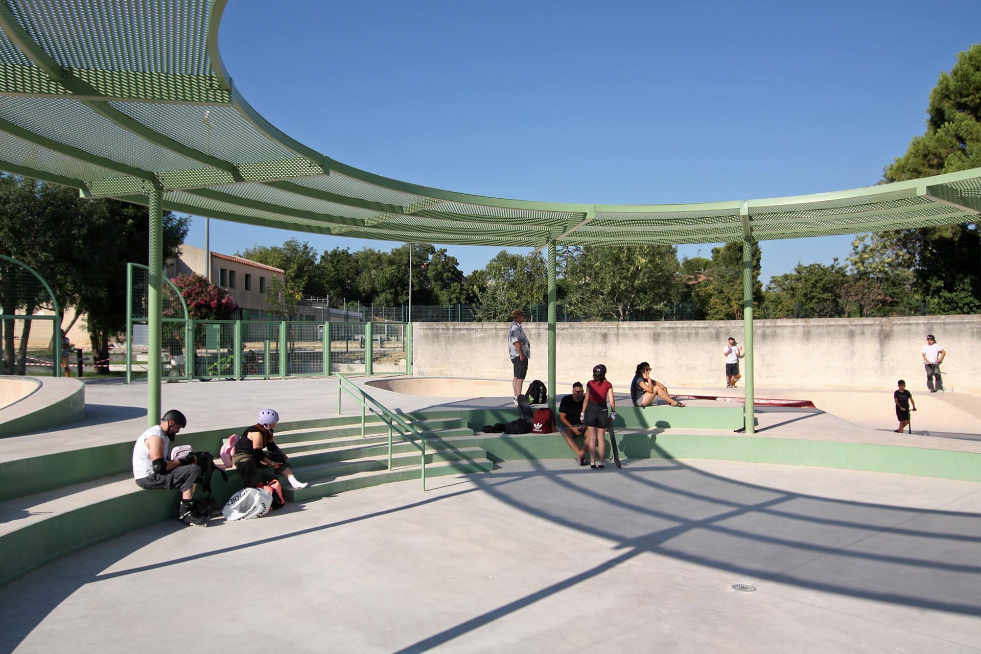 La Station Skatepark Plan-de-Cuques Skate Spot 4/5