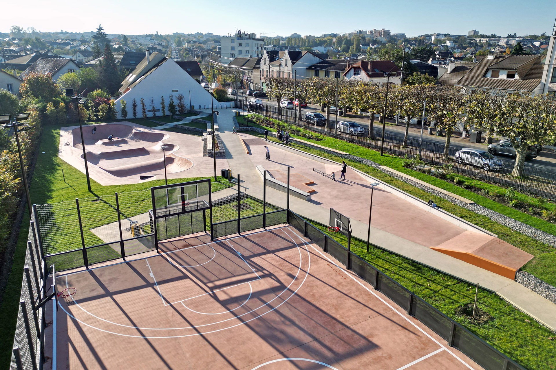 Parc Coeur de Ville Bowl Gournay-sur-Marne Skate Spot 4/5